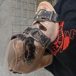 Freebird Violet Sandals in Taupe Size 7